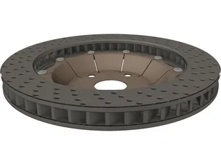 Brake Disc 350 mm 3D Model preview