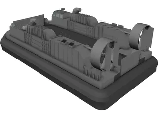 Landing Craft Air Cushion (LCAC) 3D Model preview