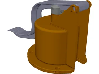 Hydro Pump 3D Model preview