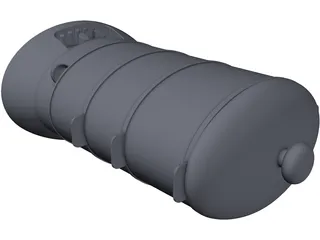 Philips HD9140 Steamer 3D Model preview