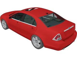 Ford Fusion 3D Model preview