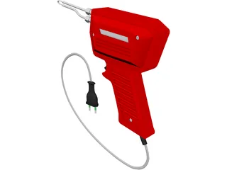 Solder 3D Model preview