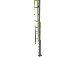 Cat Ladder 3D Model preview