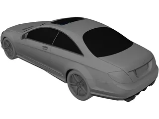 Mercedes-Benz CL65 AMG 3D Model preview