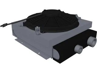 Intercooler DCS-16-12 3D Model preview