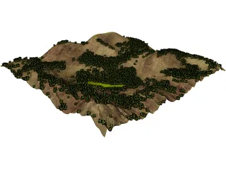 Valley 3D Model preview
