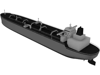 Sirius Star Tanker 3D Model preview