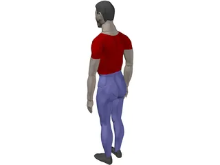 Man 3D Model preview