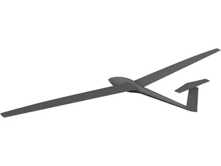 DG 100 Glider 3D Model preview