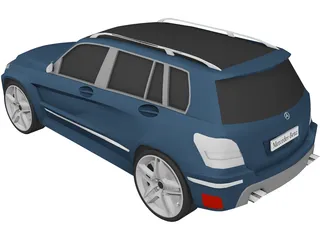 Mercedes-Benz GLK-Class 3D Model preview