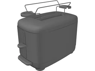 Philips Toaster 3D Model preview