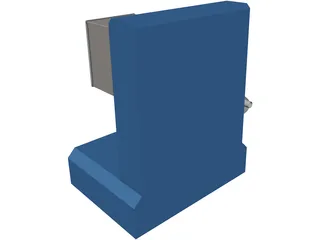 Cryogenic Pump 3D Model preview