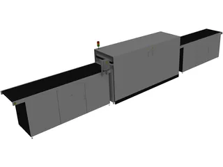Solarpanel Laminator 3D Model preview
