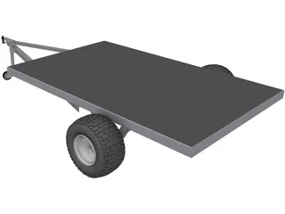 Trailer 3D Model preview