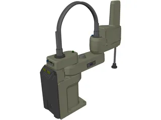 Adept Scara Robot 3D Model preview