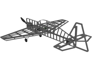 RC Yak 54 3D Model preview