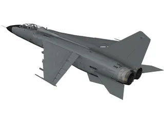 JH-7A 3D Model preview