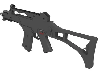 Heckler&Koch G36C 3D Model preview