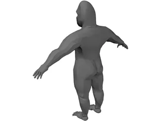 King Kong 3D Model preview