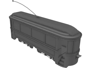 Trolley 3D Model preview
