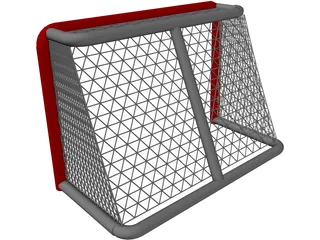 Hockey Goal 3D Model preview