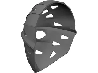 Hockey Mask 3D Model preview