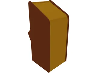 Arcade Game 3D Model preview