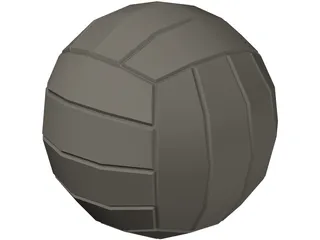 Volleyball 3D Model preview