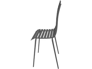 Chair Barden Baden 3D Model preview