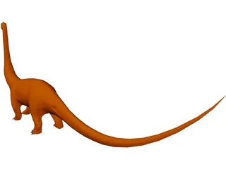 Brachiosaurus 3D Model preview