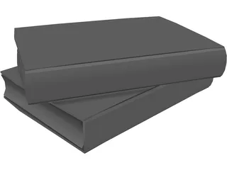Books 3D Model preview