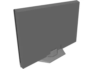 TV Toshiba Regza Z1000 3D Model preview