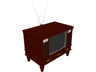 Television 3D Model preview