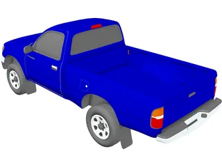Toyota Tacoma (1996) 3D Model preview