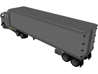 Freightliner 3D Model preview