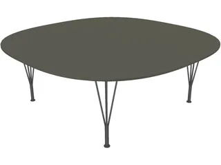 Table 3D Model preview