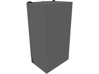 Refrigerator 3D Model preview