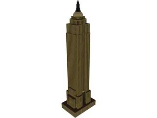 Empire State Building 3D Model preview