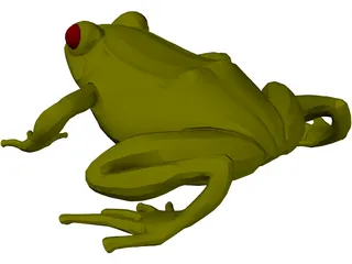 Frog 3D Model preview