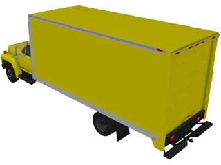 Moving Truck (1993) 3D Model preview
