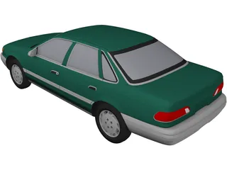 Ford Taurus (1994) 3D Model preview