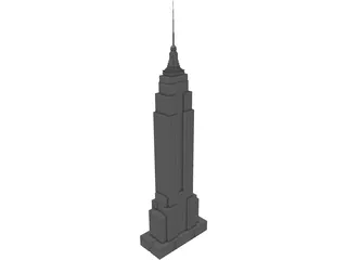 Empire State Building 3D Model preview
