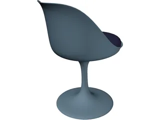 Chair Silla Tulip 3D Model preview