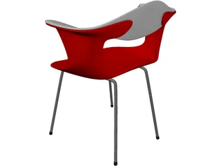Chair Bluebelle Plastic 3D Model preview