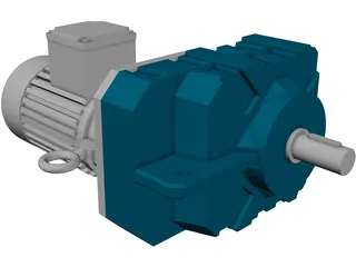 Eletronic Engine 3D Model preview