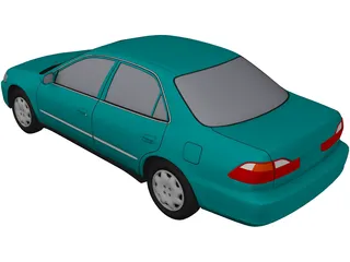 Honda Accord (1998) 3D Model preview