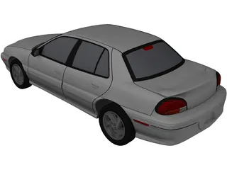 Pontiac Grand Am (1996) 3D Model preview