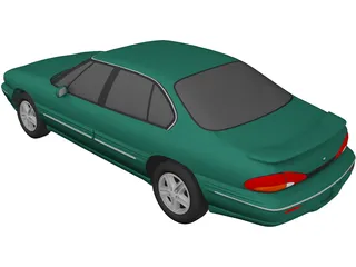 Pontiac Bonneville (1996) 3D Model preview