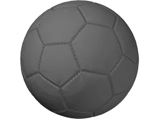Soccer Ball 3D Model preview