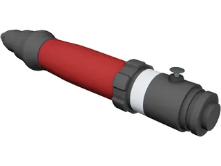 Desoutter Air Tool (S4Q-1100) 3D Model preview